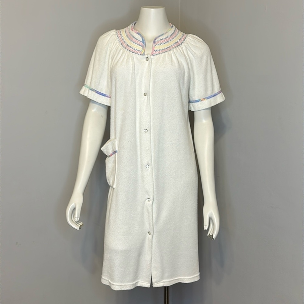 Leisure Life Bath Robe 80s Vintage